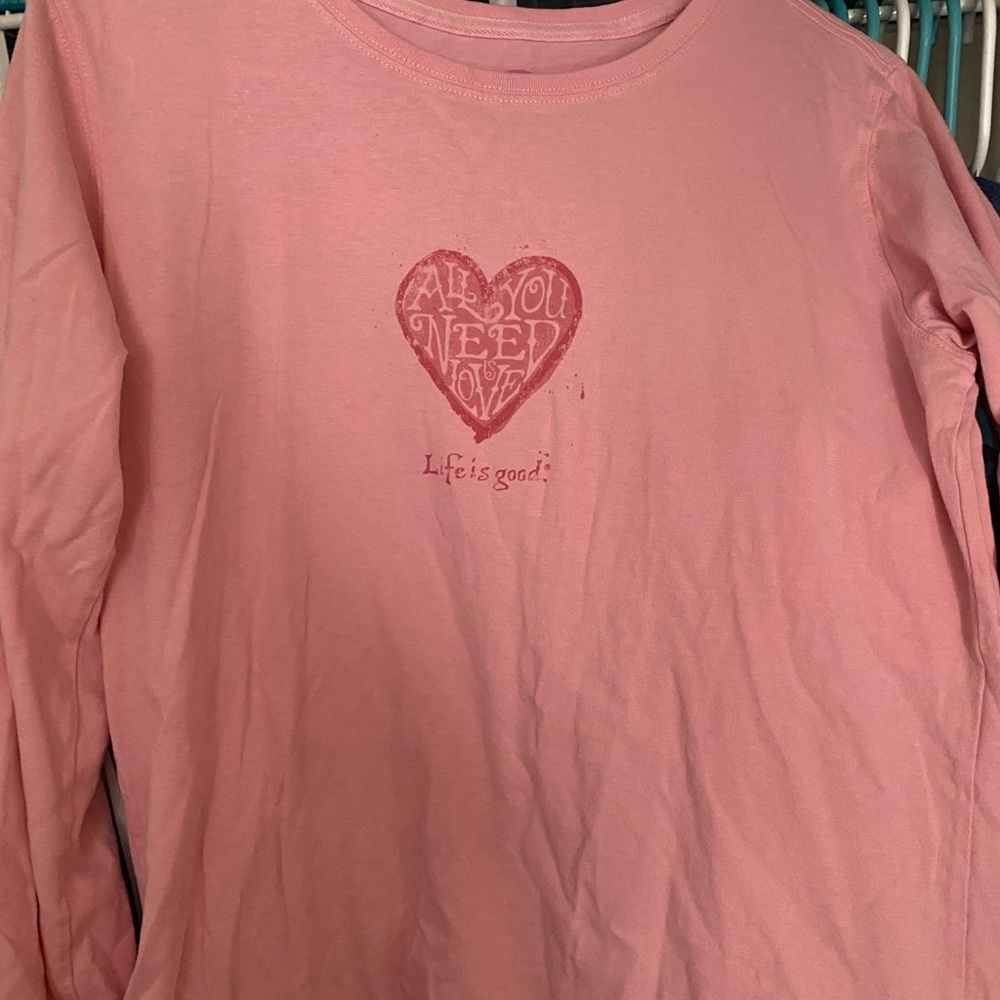 Pink Life is Good Long Sleeve